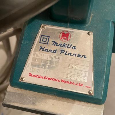Makita Electric Model 1900-B Hand Planer