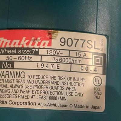 Makita Electric 9077SL Disc Grinder