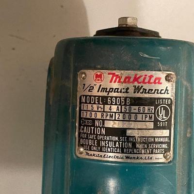Makita 1/2" Electric Impact Wrench