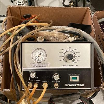 Gravermax engraving tool system w/all hoses