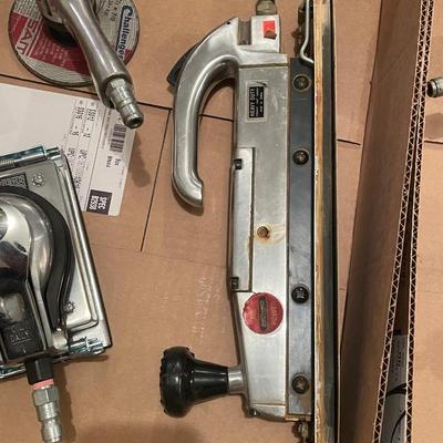 Lot of 3 Air Tools - Sanders
