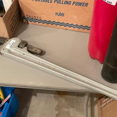 Large 36" Trademaster Steel Pipe Wrench
