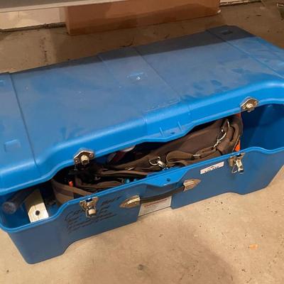 Blue Tub w/lots of New tools - workbelt