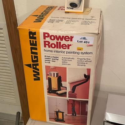 Wagner Power Roller in Box w/9" extra Roller