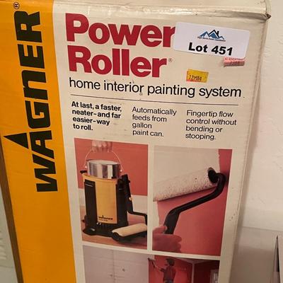 Wagner Power Roller in Box w/9" extra Roller