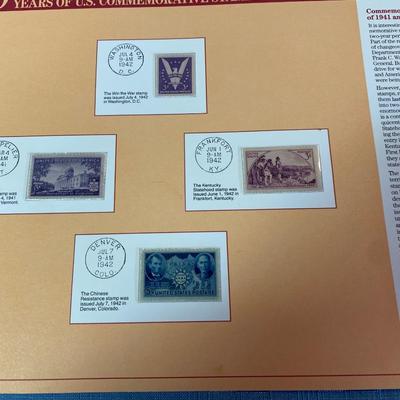 US Mommemorative Stamps