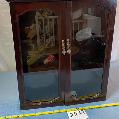 Hanging Doored Shelf