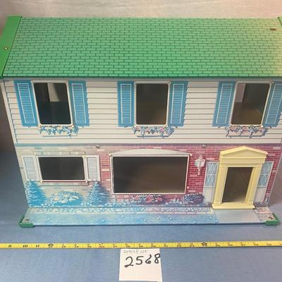 Vintage 1960s Marx Tin Doll House
