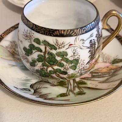 Occupied Japan Tea Cup & Saucer Lot