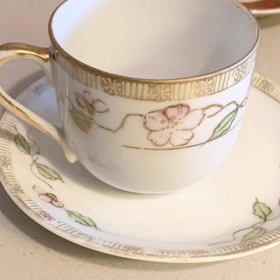 Occupied Japan Tea Cup & Saucer Lot