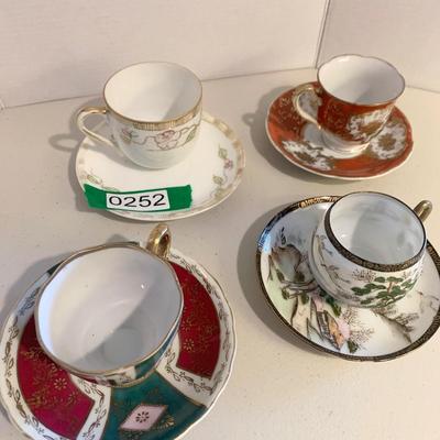 Occupied Japan Tea Cup & Saucer Lot
