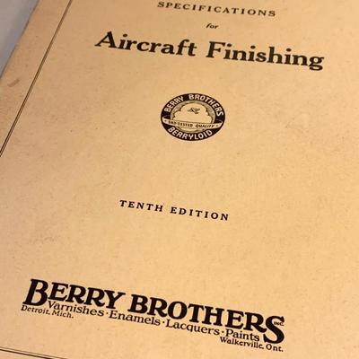 Vintage Airplane Aeronautics Manuals