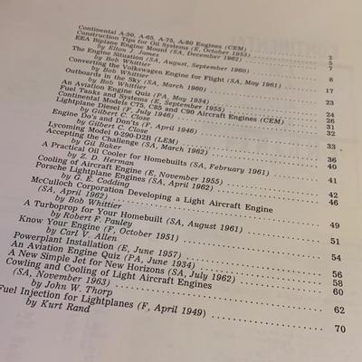 Vintage Airplane Aeronautics Manuals