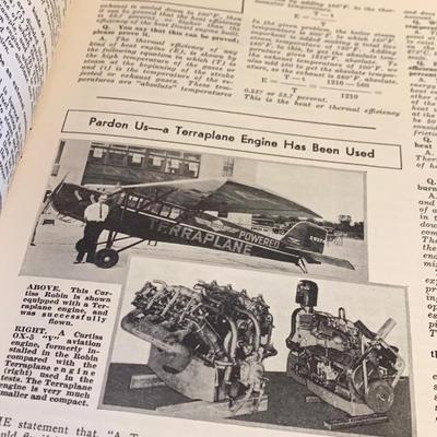 Vintage Airplane Aeronautics Manuals