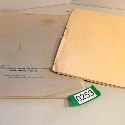 Vintage Airplane Aeronautics Manuals