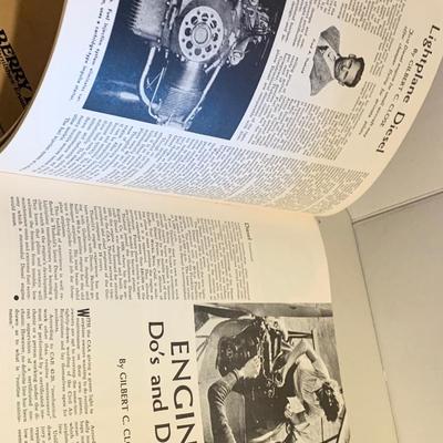 Vintage Airplane Aeronautics Manuals