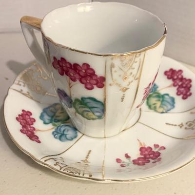 Antique Occupied Japan Tea Cup & Saucers Lot