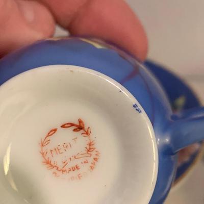 Antique Occupied Japan Tea Cup & Saucers Lot