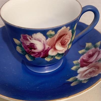 Antique Occupied Japan Tea Cup & Saucers Lot