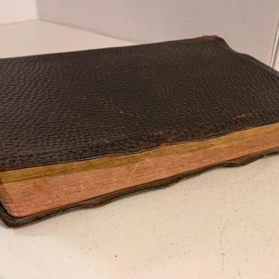 Antique Leather Bibles Lot