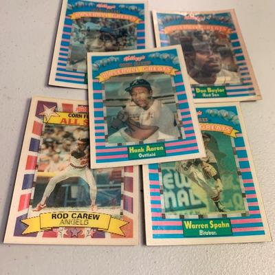 Estate Sports Trading Cards Lot Jordan Mattingly Brett Aaron Some Signed