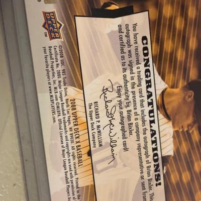 Estate Sports Trading Cards Lot Jordan Mattingly Brett Aaron Some Signed
