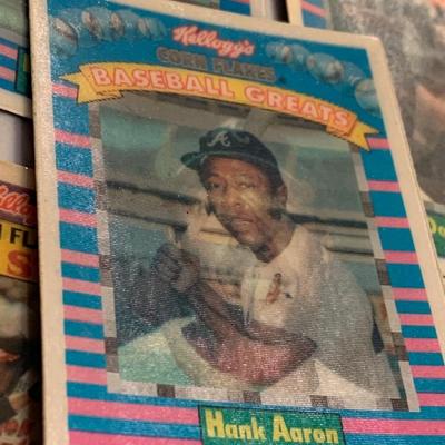 Estate Sports Trading Cards Lot Jordan Mattingly Brett Aaron Some Signed