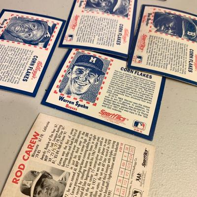 Estate Sports Trading Cards Lot Jordan Mattingly Brett Aaron Some Signed