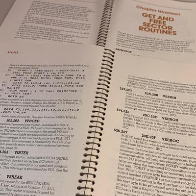 Early Atari Computing Books - Inside Atari DOS / Mapping Atari