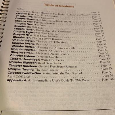 Early Atari Computing Books - Inside Atari DOS / Mapping Atari