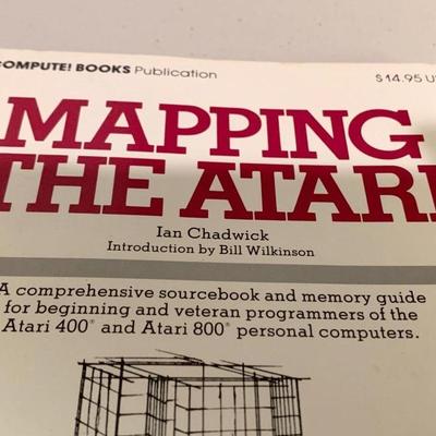 Early Atari Computing Books - Inside Atari DOS / Mapping Atari