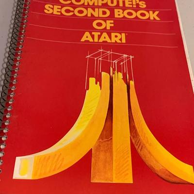 Vintage Computing Book Lot - Compute!’s First Second & Third Book of Atari