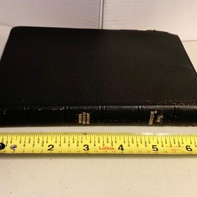 Vintage Leather New Testament Bible
