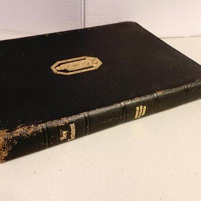 Vintage Leather New Testament Bible