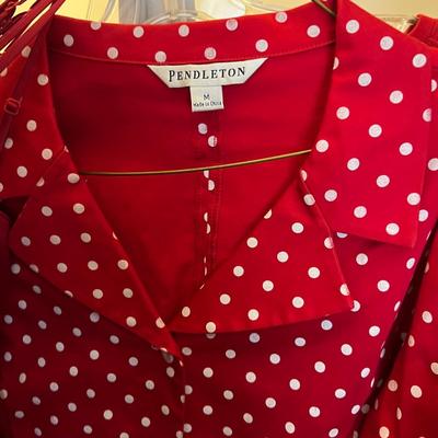 Lot Of Women's Pendleton Shirt Tops Sz. M-Lg