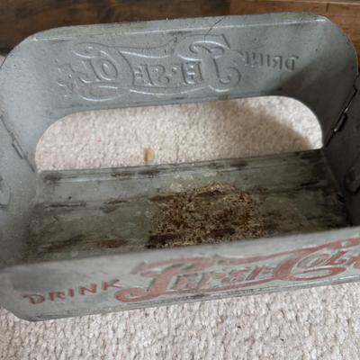 LOT 3B: Vintage Metal Pepsi Cola Bottle Holders
