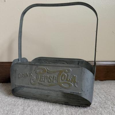 LOT 3B: Vintage Metal Pepsi Cola Bottle Holders