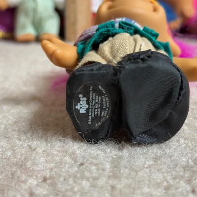 LOT 7B: Vintage 90s Troll Dolls - Russ & More