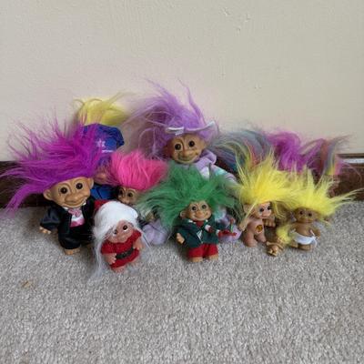 LOT 8B: Vintage 90s Troll Dolls - Russ & More