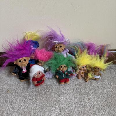 LOT 8B: Vintage 90s Troll Dolls - Russ & More