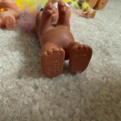 LOT 8B: Vintage 90s Troll Dolls - Russ & More