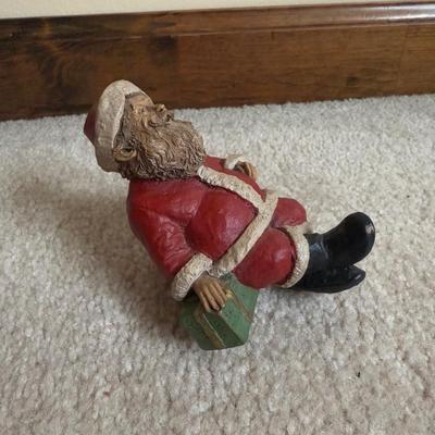LOT 9B: Tom Clark Santa Sculptures - 1984 Santa III, Mr Claus & Lil' Santa