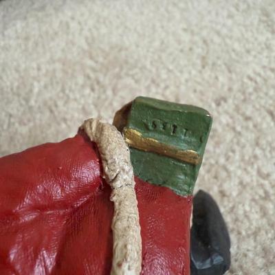 LOT 9B: Tom Clark Santa Sculptures - 1984 Santa III, Mr Claus & Lil' Santa