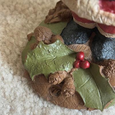 LOT 9B: Tom Clark Santa Sculptures - 1984 Santa III, Mr Claus & Lil' Santa