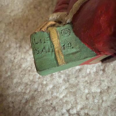 LOT 9B: Tom Clark Santa Sculptures - 1984 Santa III, Mr Claus & Lil' Santa