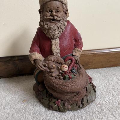 LOT 9B: Tom Clark Santa Sculptures - 1984 Santa III, Mr Claus & Lil' Santa