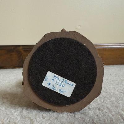 LOT 9B: Tom Clark Santa Sculptures - 1984 Santa III, Mr Claus & Lil' Santa