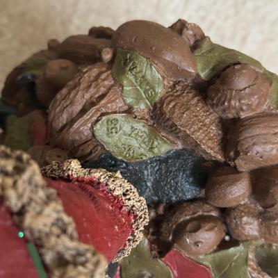 LOT 11B: Tom Clark Santa Sculpture & Cairn Christmas 2001 Gnome