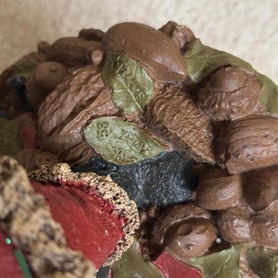 LOT 11B: Tom Clark Santa Sculpture & Cairn Christmas 2001 Gnome