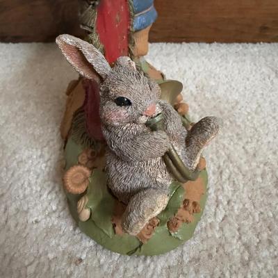 LOT 11B: Tom Clark Santa Sculpture & Cairn Christmas 2001 Gnome